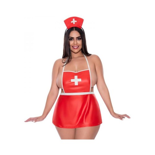 Magic Silk Dress Up Sexual Healing Costume Red Queen Size Magic Silk Dress Up Sexual Healing Costume Red Queen Size