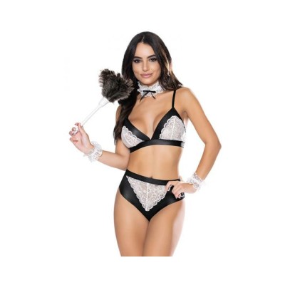 Magic Silk Dress Up Dirty Deeds Costume Black S/m Magic Silk Dress Up Dirty Deeds Costume Black S/m