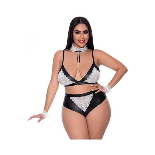 Magic Silk Dress Up Dirty Deeds Costume Black Queen Size Magic Silk Dress Up Dirty Deeds Costume Black Queen Size