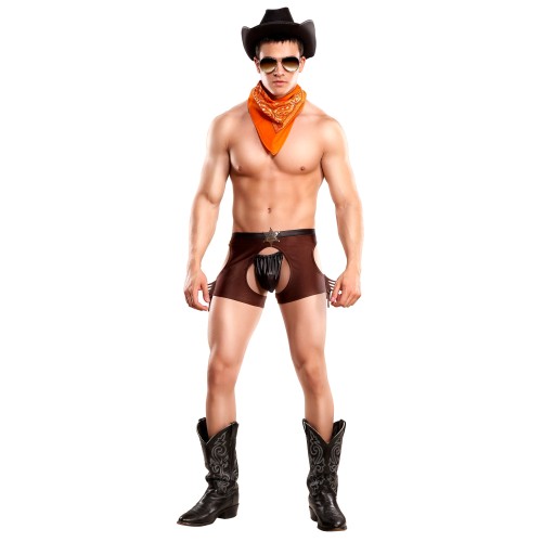 COCKY COWBOY COSTUME S/M COCKY COWBOY COSTUME S/M
