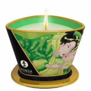 Shunga Massage Candle Zenitude Exotic Green Tea 5.7oz Shunga Massage Candle Zenitude Exotic Green Tea 5.7oz