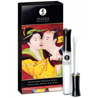 Divine Oral Pleasures Lipgloss Strawberry Wine .33oz Divine Oral Pleasures Lipgloss Strawberry Wine .33oz
