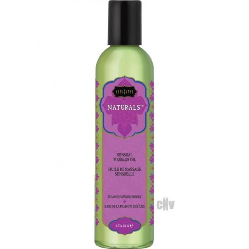 Kama Sutra Naturals Massage Oil Island Passion Berry 8oz