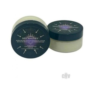 Kama Sutra Sex Magnet Massage Candle - Blue Lotus Kama Sutra Sex Magnet Massage Candle - Blue Lotus