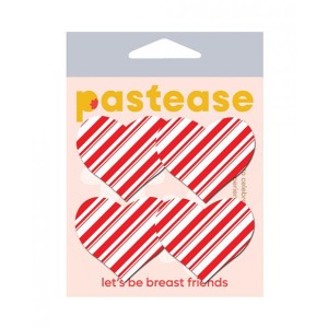 Pastease Premium Holiday Petites Candy Cane Heart - Red/white O/s Pastease Premium Holiday Petites Candy Cane Heart - Red/white O/s