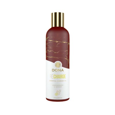 Dona Essential Massage Oil Recharge Lemongrass & Ginger Dona Essential Massage Oil Recharge Lemongrass & Ginger