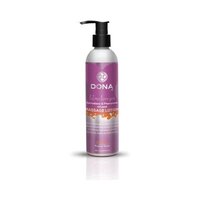 Dona Massage Lotion Sassy Aroma: Tropical Tease 8oz Dona Massage Lotion Sassy Aroma: Tropical Tease 8oz