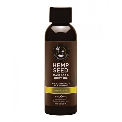 Earthly Body Massage & Body Oil - 2 Oz Beach Daze Earthly Body Massage & Body Oil - 2 Oz Beach Daze