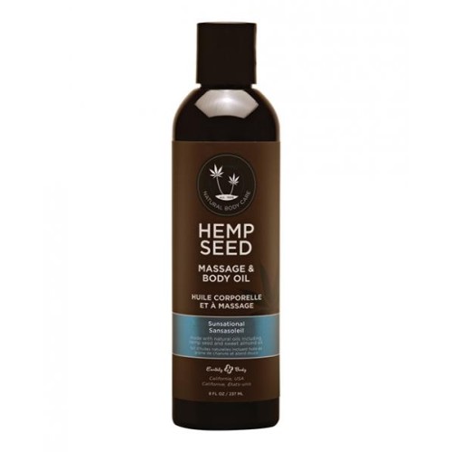 Earthly Body Massage & Body Oil - 8 Oz Sunsational Earthly Body Massage & Body Oil - 8 Oz Sunsational