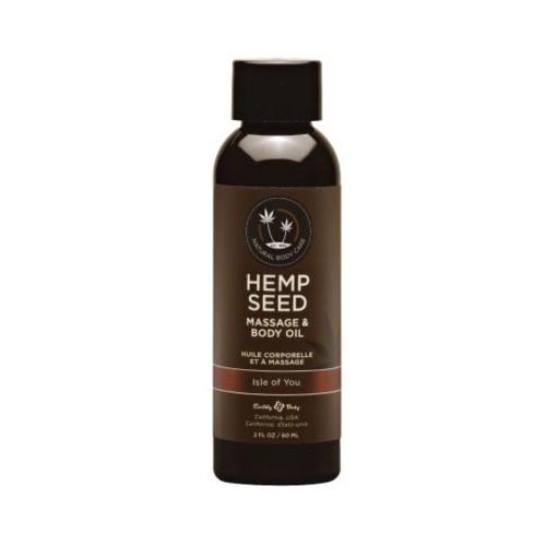 Earthly Body Massage Oil Isle Of You 2oz