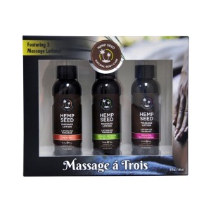 Earthly Body Gift Set Massage A Trois Includes: 2oz Isle Of You Massage Lotion, 2oz Skinny Dip Massa Earthly Body Gift Set Massage A Trois Includes: 2oz Isle Of You Massage Lotion, 2oz Skinny Dip Massa