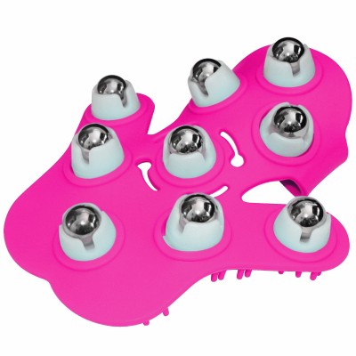 Fuzu Glove Massager - Neon Pink Fuzu Glove Massager - Neon Pink