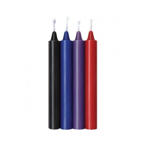 Make Me Melt Sensual Warm Drip Candles 4 Pack Make Me Melt Sensual Warm Drip Candles 4 Pack