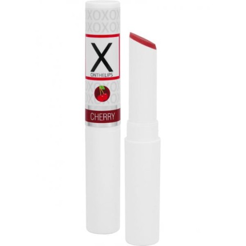 X On The Lips Buzzing Lip Balm With Pheromones Electric Cherry .75 Ounce X On The Lips Buzzing Lip Balm With Pheromones Electric Cherry .75 Ounce