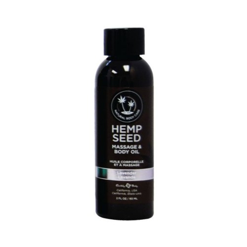 Earthly Body Massage Oil Lavender 2oz Earthly Body Massage Oil Lavender 2oz