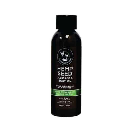 Earthly Body Massage Oil Naked In The Woods 2oz Earthly Body Massage Oil Naked In The Woods 2oz