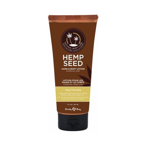 Earthly Body Hand & Body Lotion Nag Champa 7oz Tube Earthly Body Hand & Body Lotion Nag Champa 7oz Tube