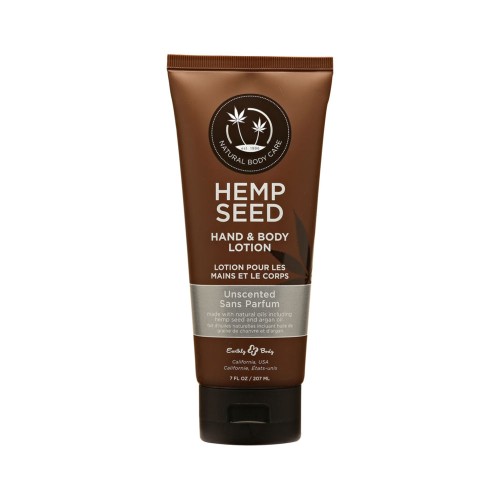 Earthly Body Hand & Body Velvet Lotion Unscented 7oz Tube