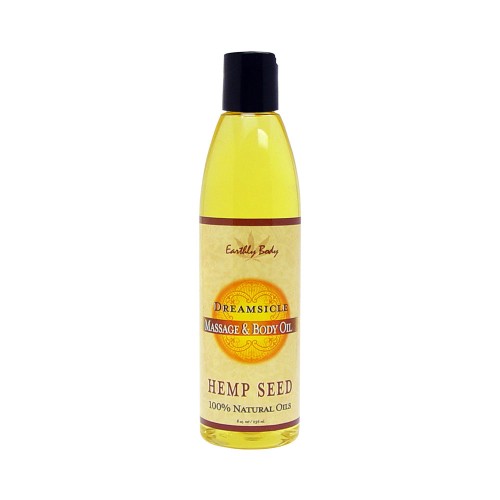 Earthly Body Massage Oil Dreamsicle 8 ounces Earthly Body Massage Oil Dreamsicle 8 ounces