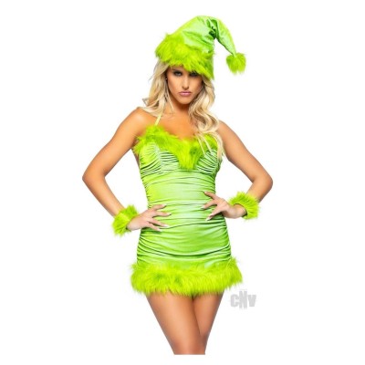 Christmas Baddie 3pc Set Md Green