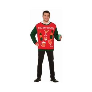 Xmas Sweater Holiday Spirits Xl Xmas Sweater Holiday Spirits Xl