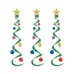 Holiday Tree Whirls Décor - Multi Color Holiday Tree Whirls Décor - Multi Color