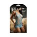 Fantasy Lingerie Vixen Breathless Lace Chemise & G-string Light Blue O/s Fantasy Lingerie Vixen Breathless Lace Chemise & G-string Light Blue O/s