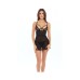 Rene Rofe New In Town Chemise & G-string Black S/m Rene Rofe New In Town Chemise & G-string Black S/m