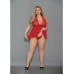 Euphoria Shorty Babydoll & Open Panty Red Qn Euphoria Shorty Babydoll & Open Panty Red Qn